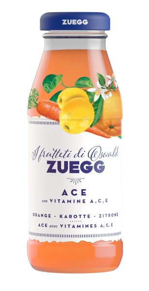 ACE Orangen-Karotten-Zitronen-Getränk 200 ml | Zuegg