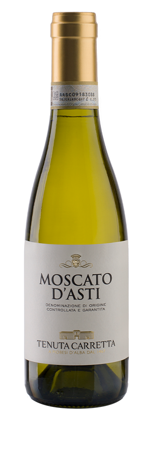 Moscato d'Asti DOCG 5,5% 0,75l - 2021 | Tenuta Carretta - Weißwein aus  Piemont | Vino Italia