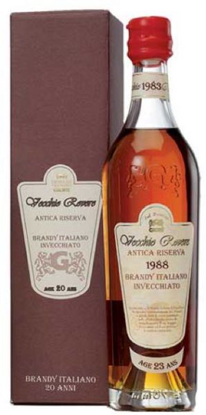 Grappe Vecchio Rovere 46% - 0,7l Brandy