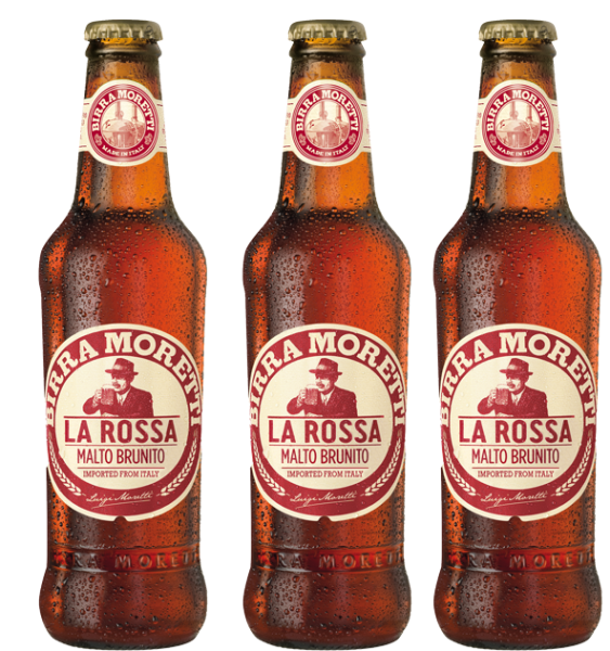 Birra Moretti La Rossa Bier 3 x 0,33l | Moretti
