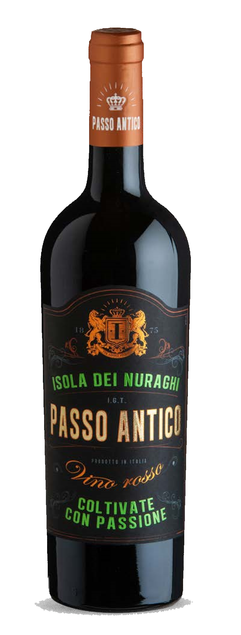 Passo Antico Vino Rosso Isola dei Nuraghi 0,75l 13% | Enoitalia - Rotwein  aus Sardinien | Vino Italia
