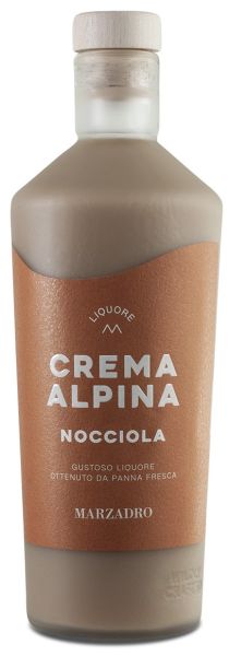 Crema Alpina Nocciola 0,7l 17% | Marzadro