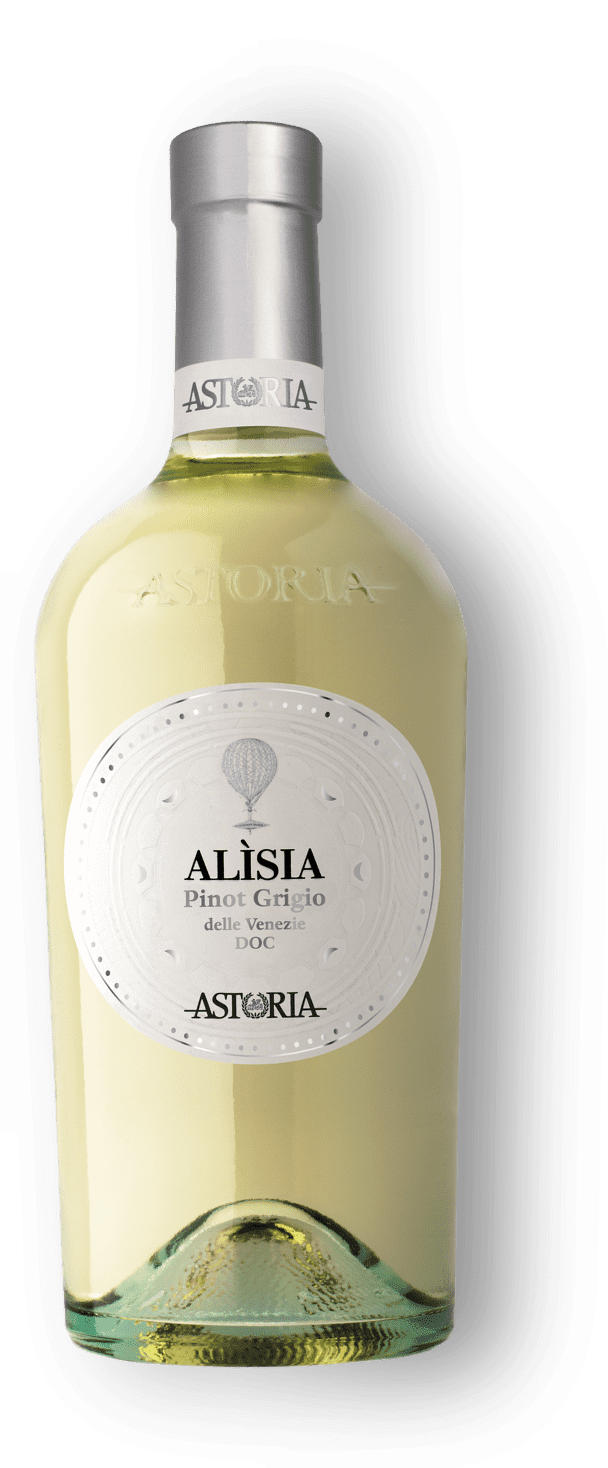 Alisia Pinot Grigio Venezie | 12,5% Astoria | Venetien delle Weißwein aus Vino DOC 0,75l - Italia - 2022