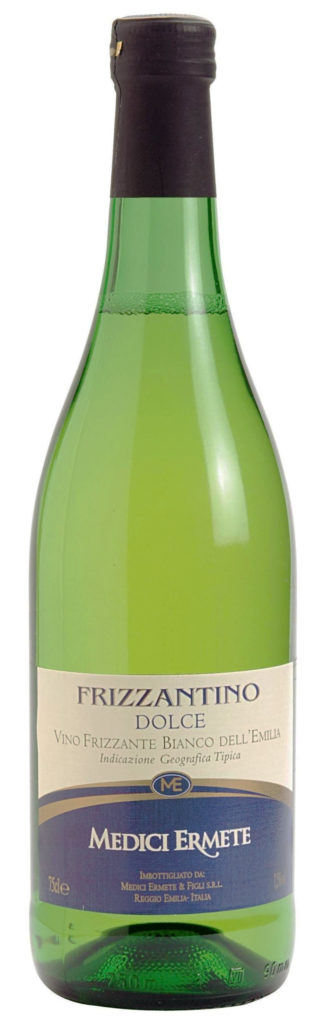 Frizzantino Bianco Emilia Dolce | 0,75l | Romagna Ermete 7,5% IGT Perlwein Italia Vino Emilia aus Weißer Medici 
