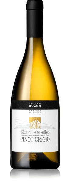 Pinot Grigio Südtirol Alto Adige DOC 0,75l 13,5% - 2020 | Kellerei Bozen