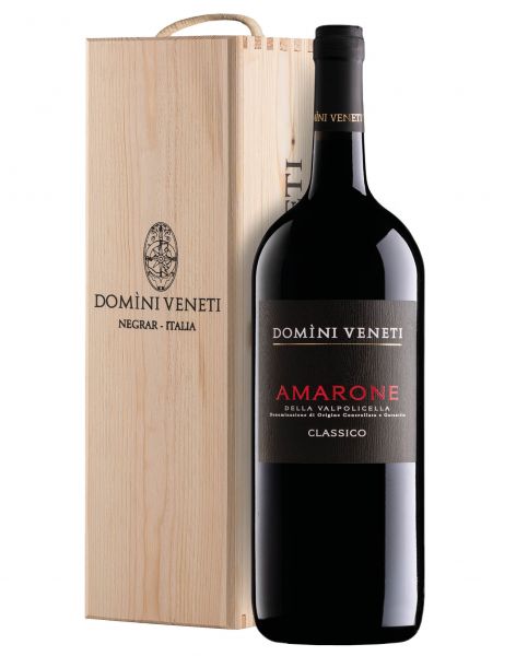 Amarone della Valpolicella DOCG Classico 1,5l in Holzbox 15,5% - 2015 | Domini Veneti